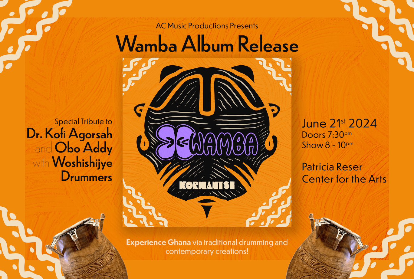 Wamba album release - Kormantse
